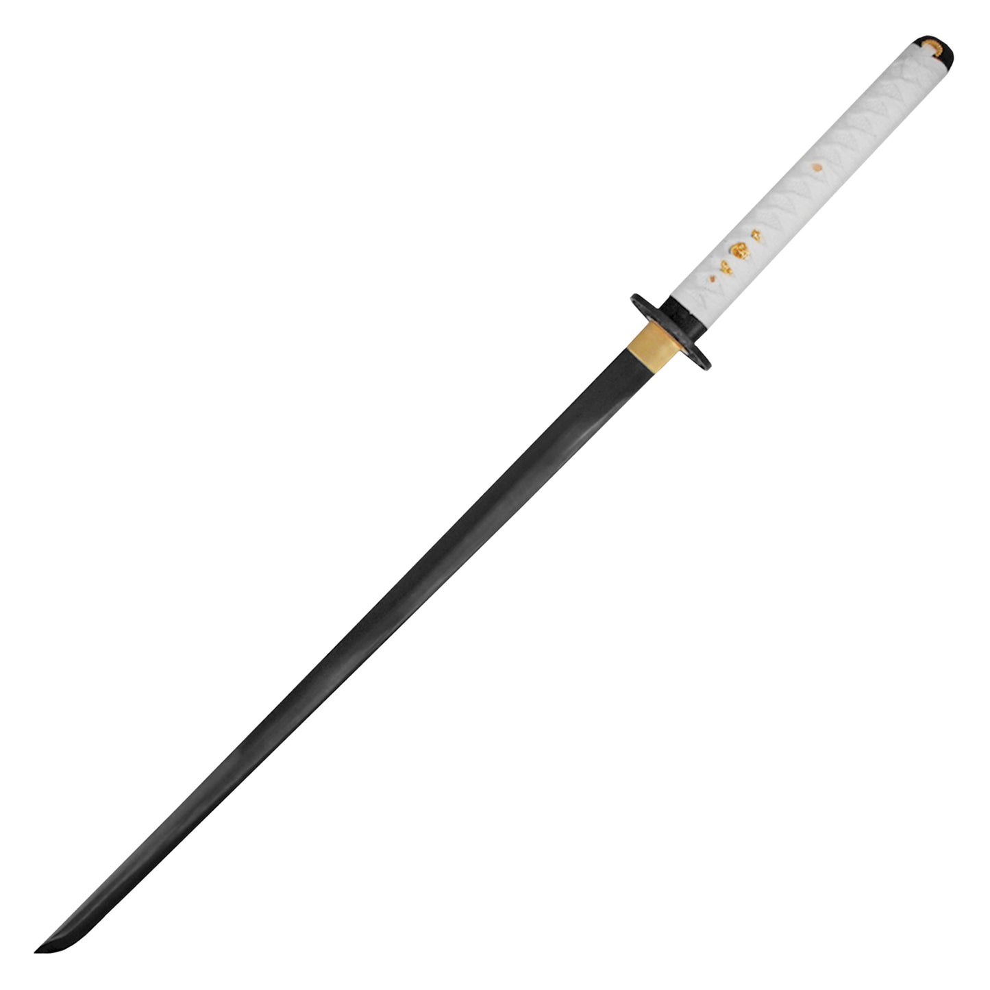 41" White Carbon Steel | Hand Forged Katana Display Sword