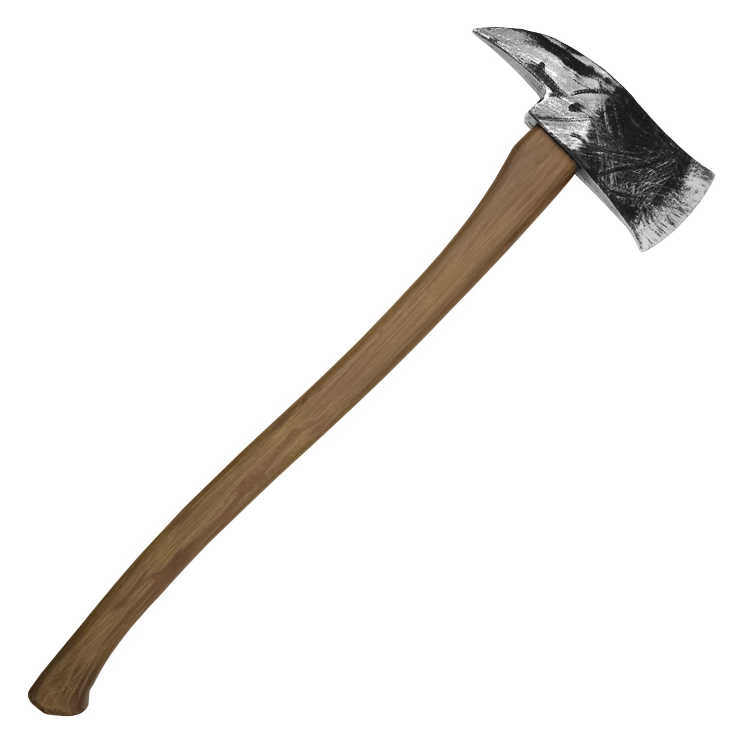 Heros Edge - 27" Chrome Pickhead Axe Replica | Collectible Foam Axe