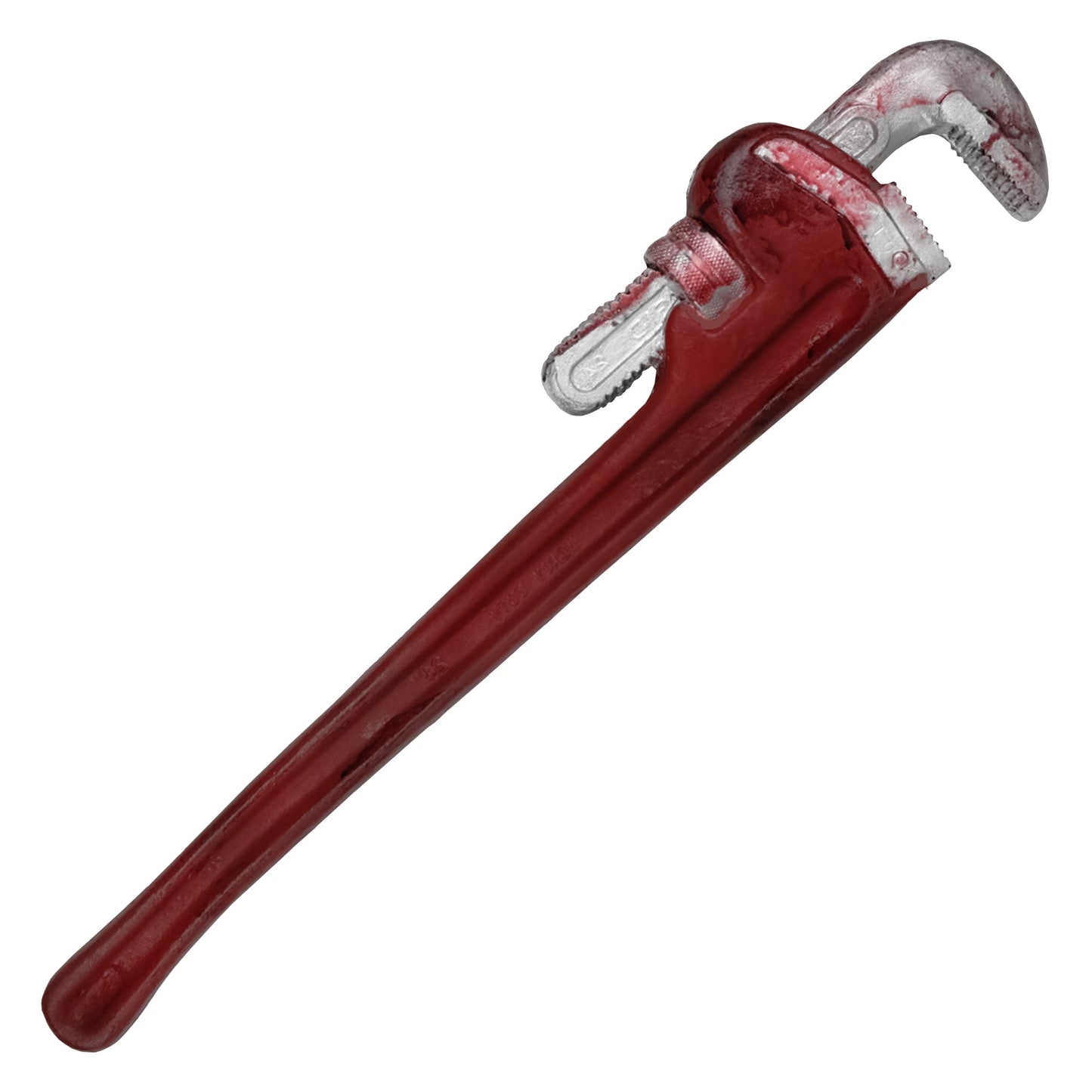 Heros Edge - 25.5" Bloody Pipe Wrench Replica | Collectible Foam Prop