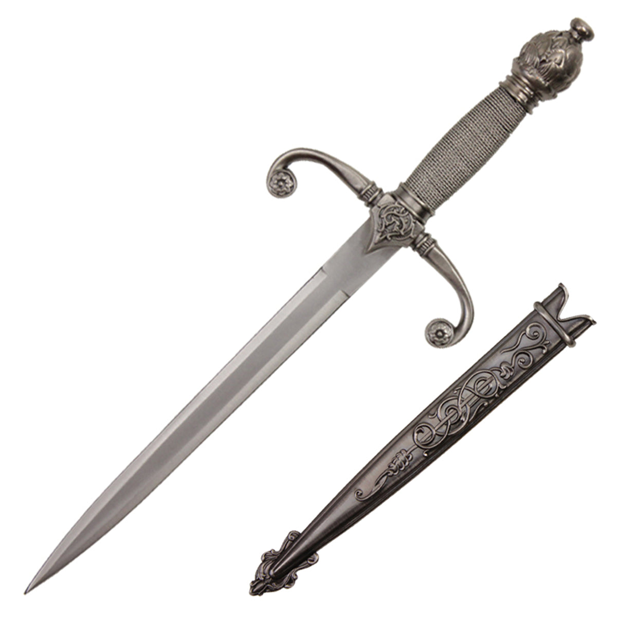 17.625" Knight Scarab | Medieval Dagger