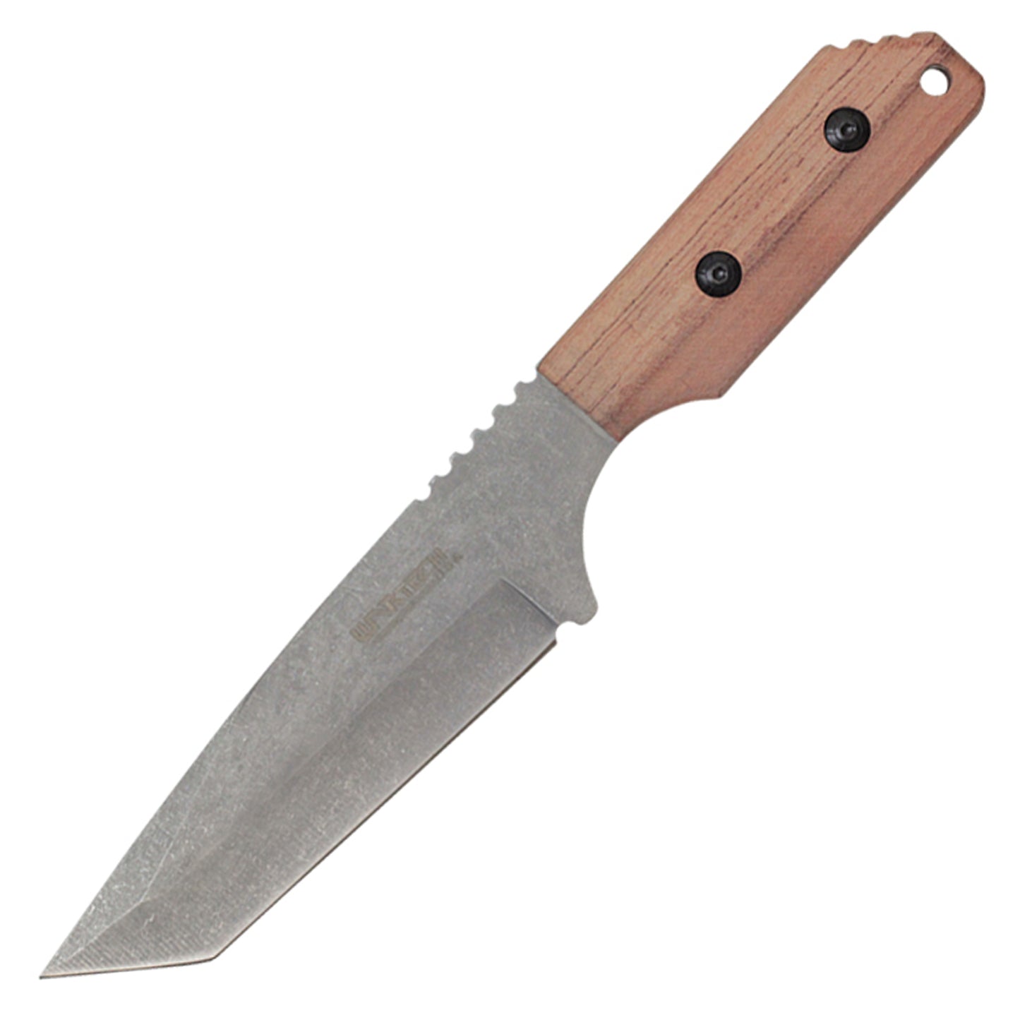 Wartech - 10" Wood Handle | Fixed Blade Survival Knife