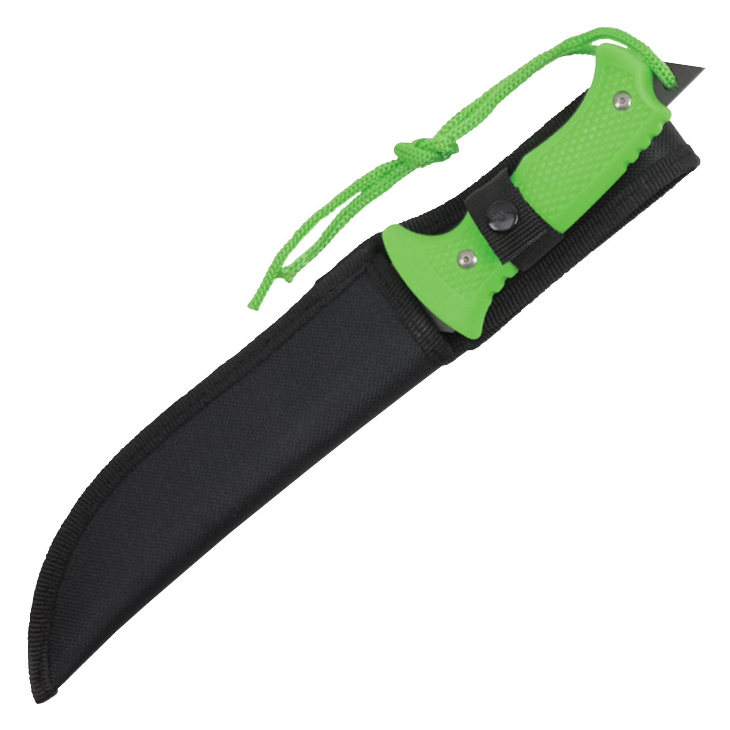 Biohazard - 13" Green Zombie Slayer | Fixed Blade Hunting Knife