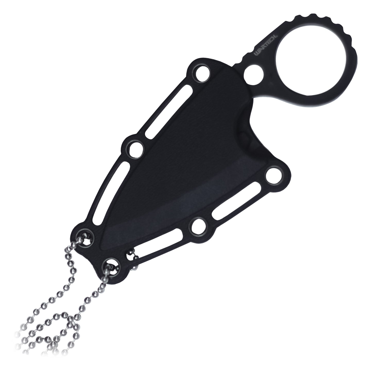 Wartech - 4.25" Skeletonized Fixed Blade | Neck Knife with Sheath