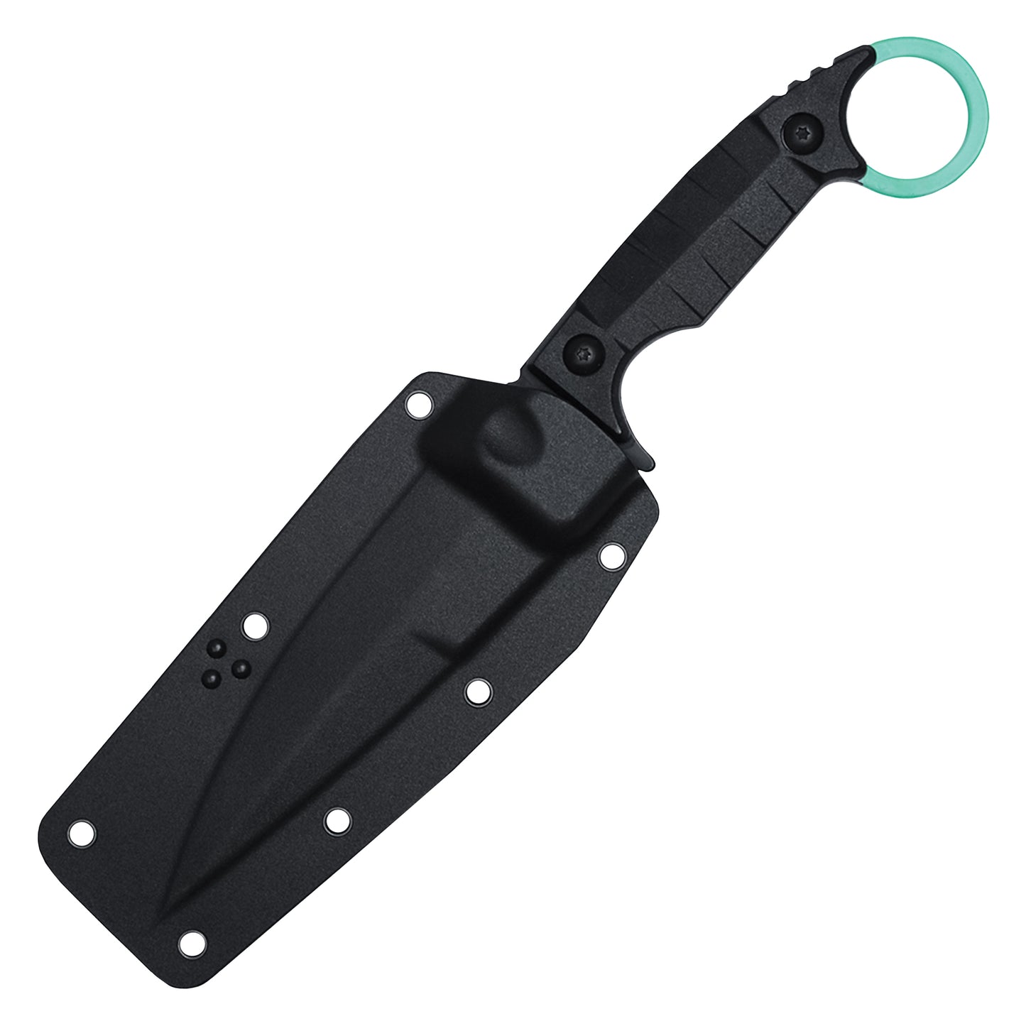 Wartech - 8.25" Green Ring | Fixed Blade Tactical Knife