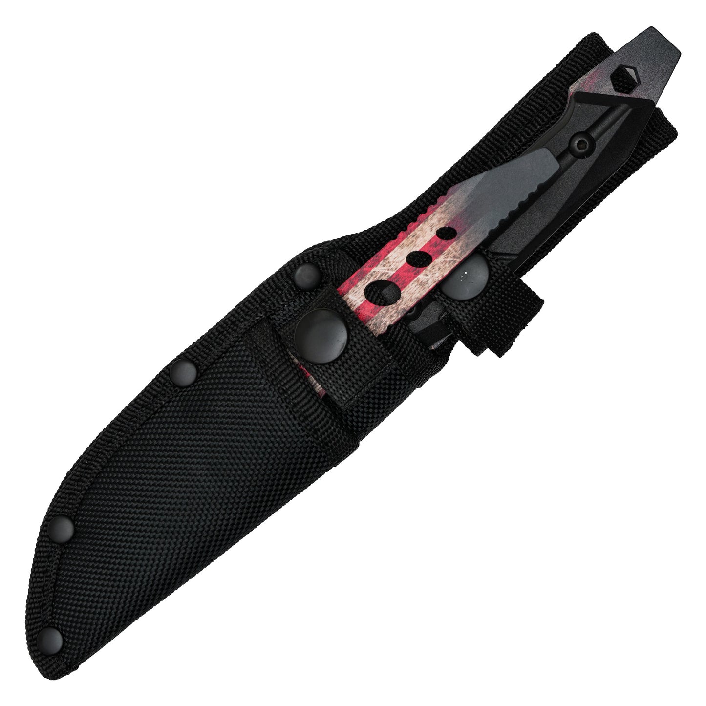 Wartech - 9” USA Flag Tanto | Fixed Tactical Knife