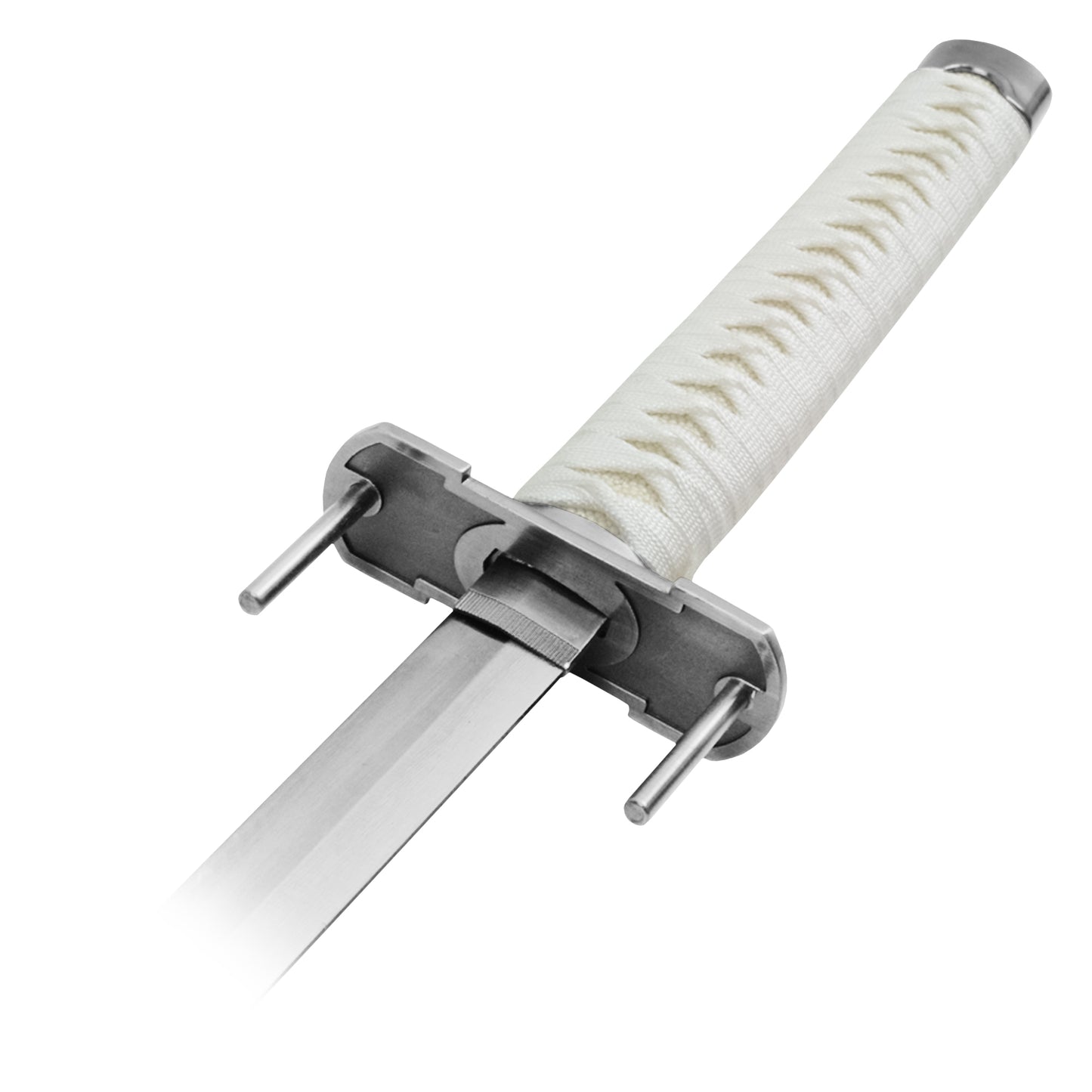 42" White Hero Sword | Collectible Carbon Steel Katana