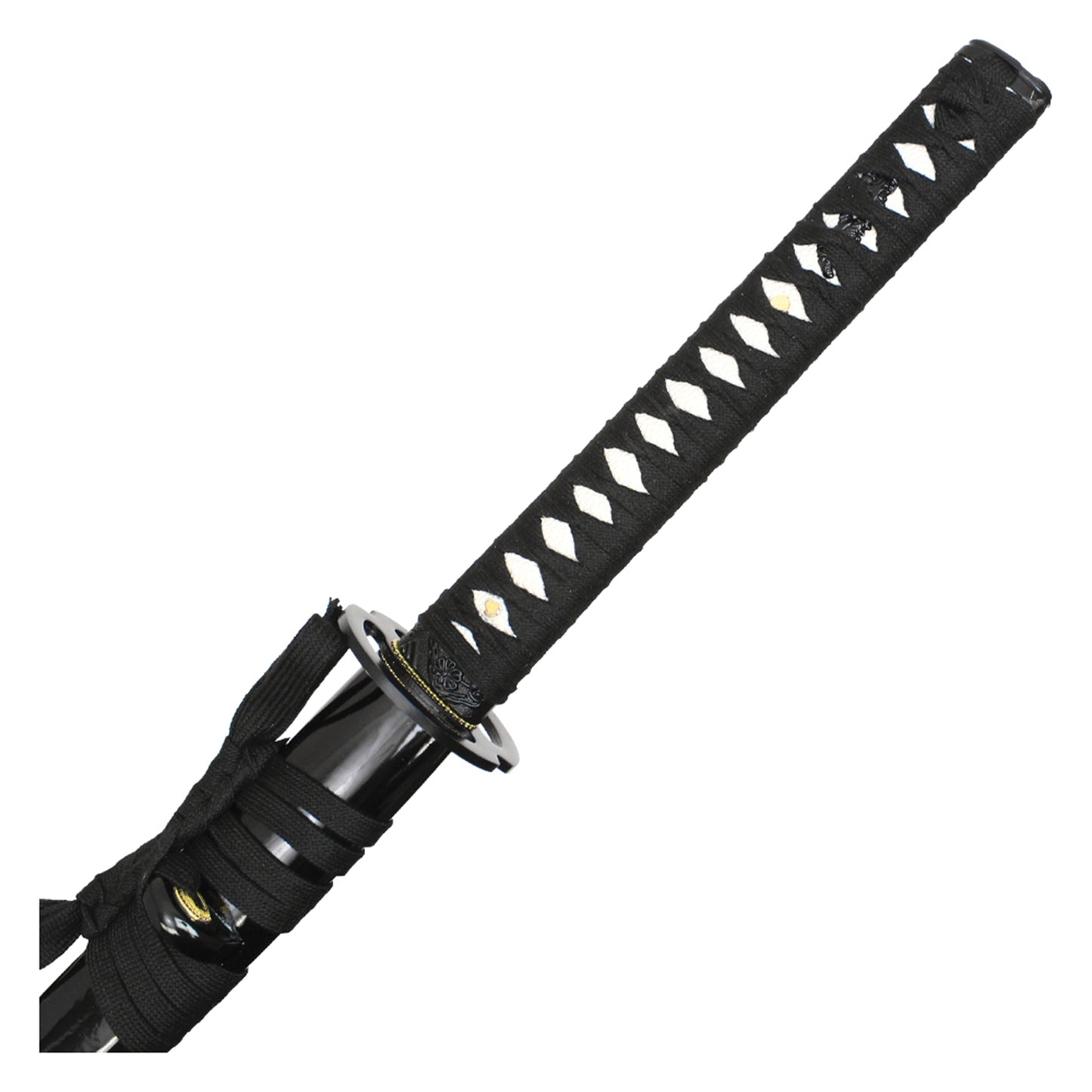 40" Black Carbon Steel | Hand Forged Katana Display Sword