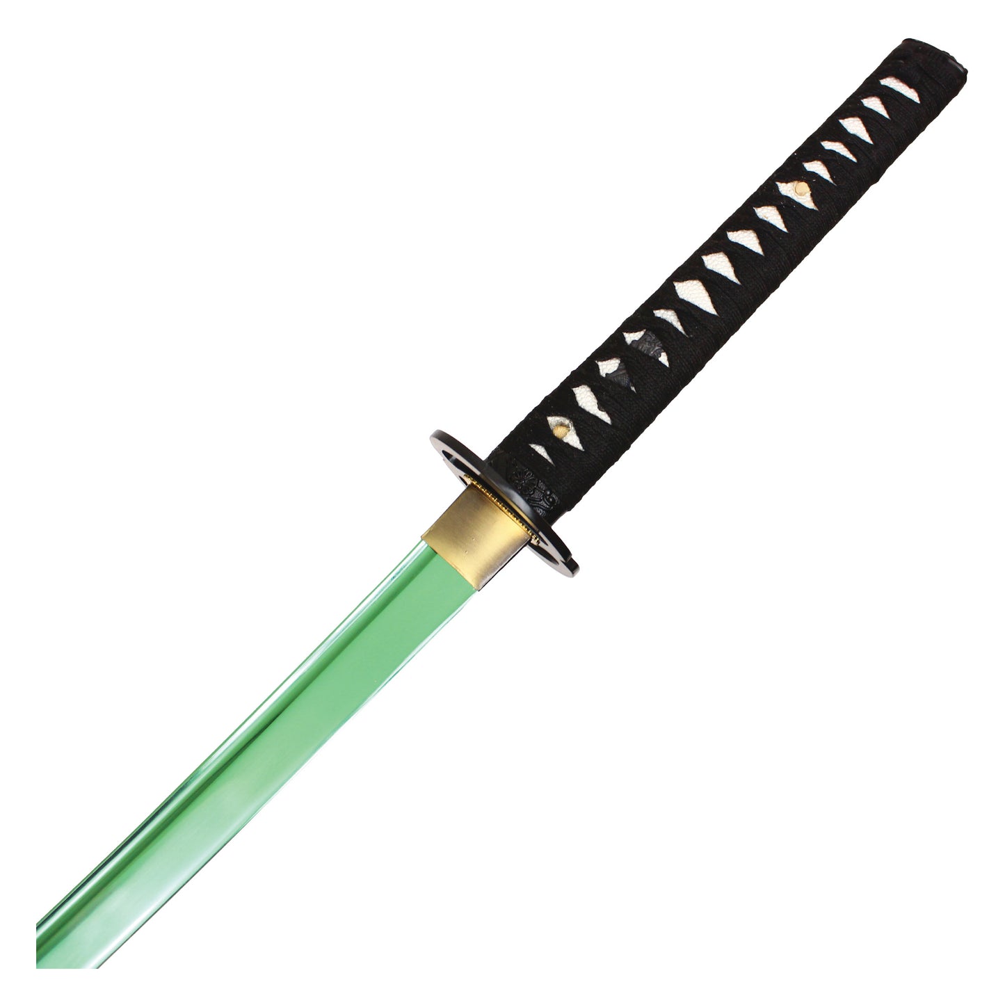 40" Green Carbon Steel | Hand Forged Katana Display Sword