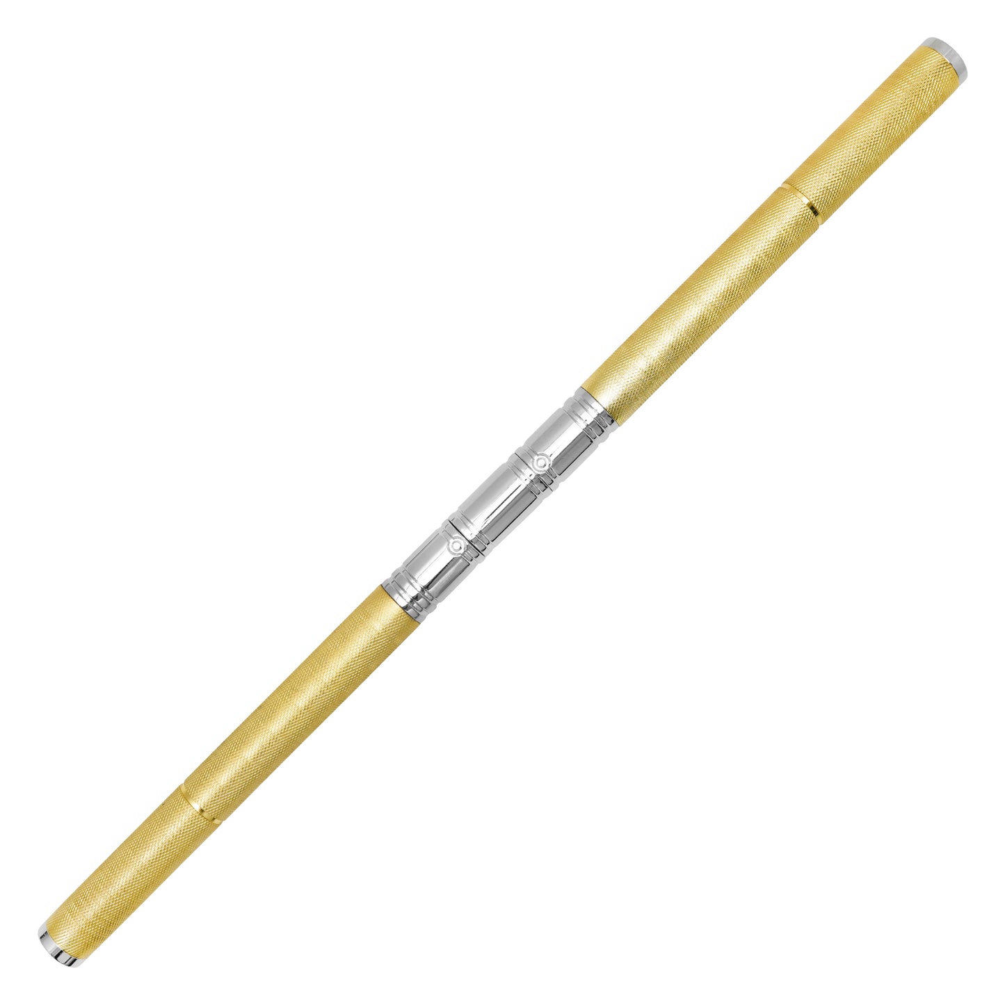 26" Gold Wired Metal | Practice Nunchucks
