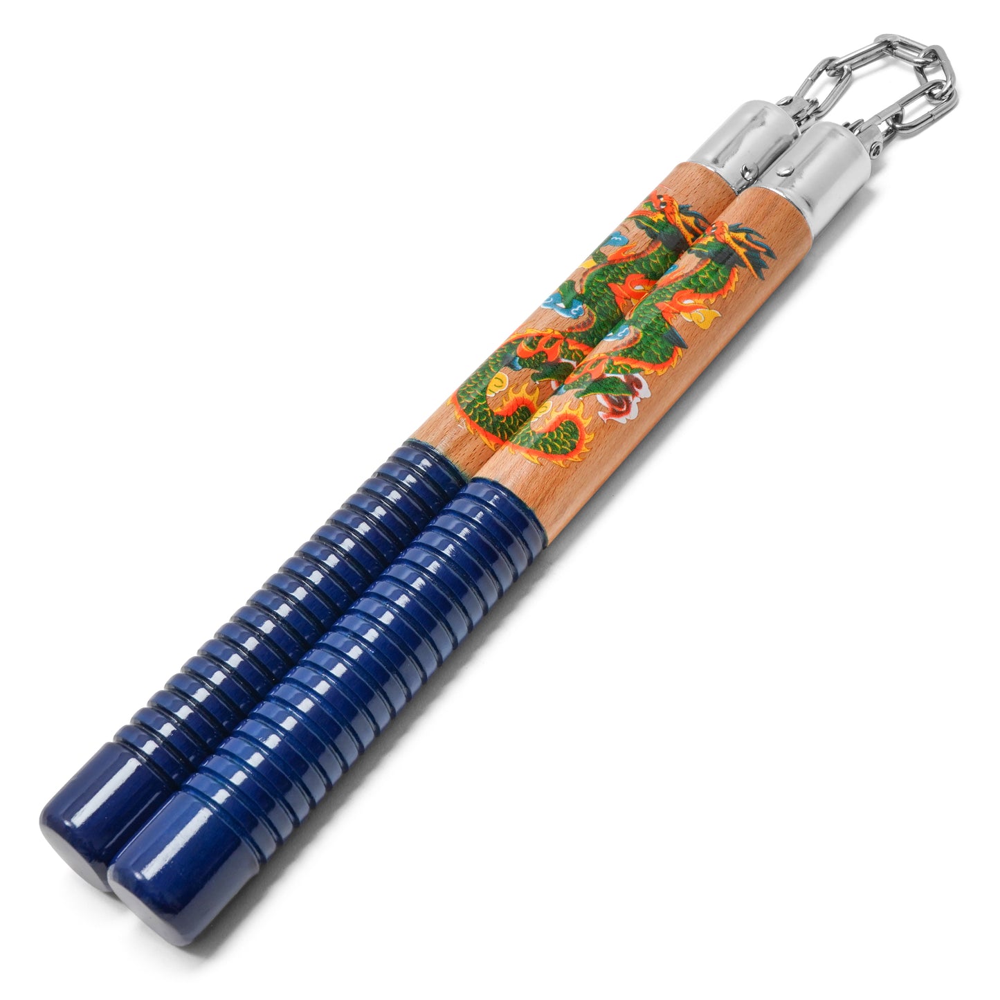 30.5" Wooden Dragon | Practice Nunchucks