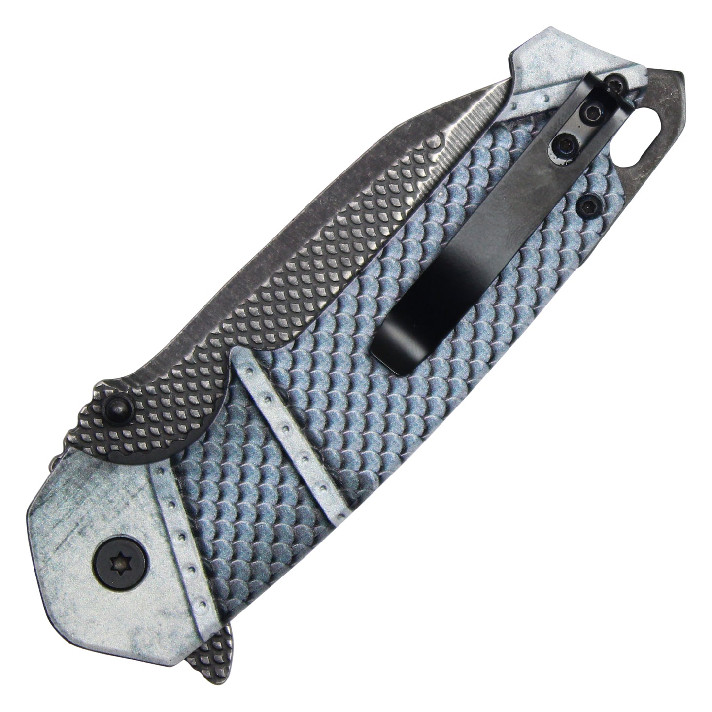 Wartech - 8" Purple Dragon | Spring Assisted Pocket Knife