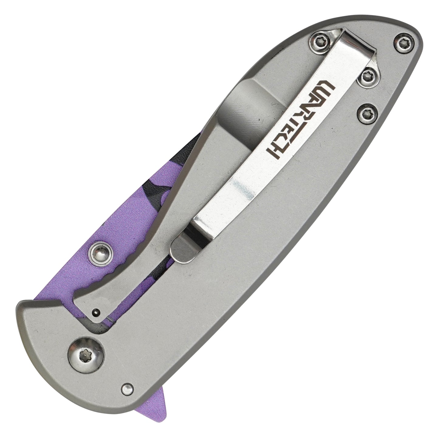 Wartech - 7” Purple Butterfly | Spring Assisted Pocket Knife
