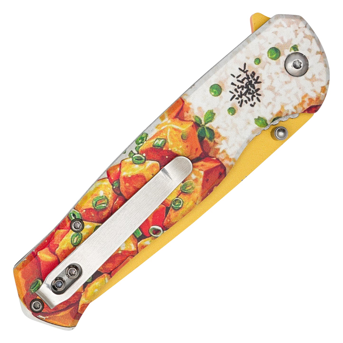 Wartech - 8" Rice & Curry | Spring Assisted Pocket Knife