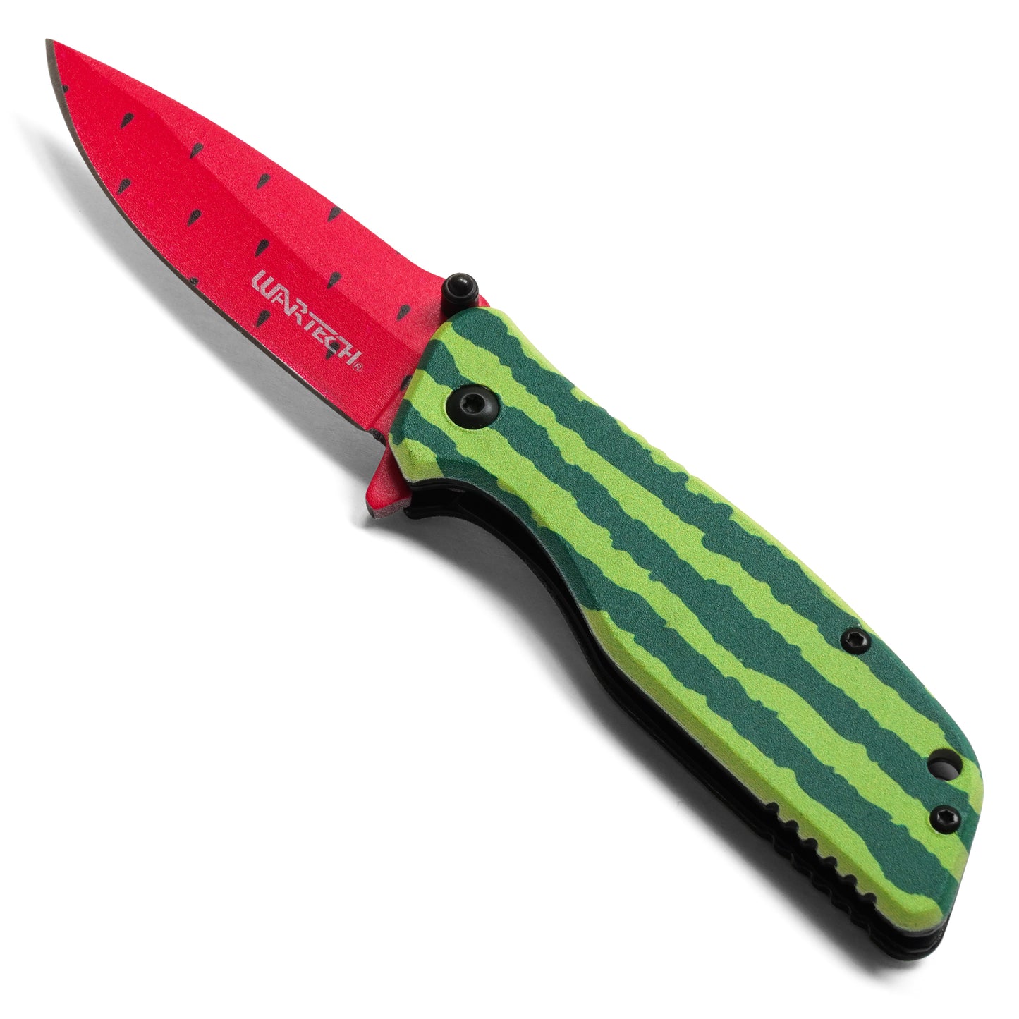 Wartech - 7" Watermelon Rush Graphic | Spring Assisted Pocket Knife