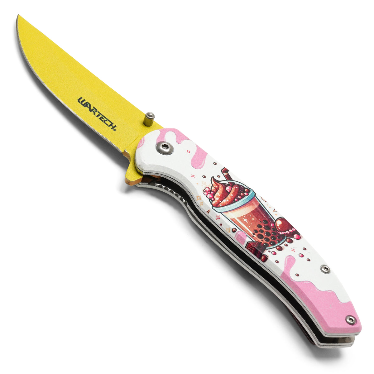 Wartech - 8" Boba Blast | Spring Assisted Pocket Knife