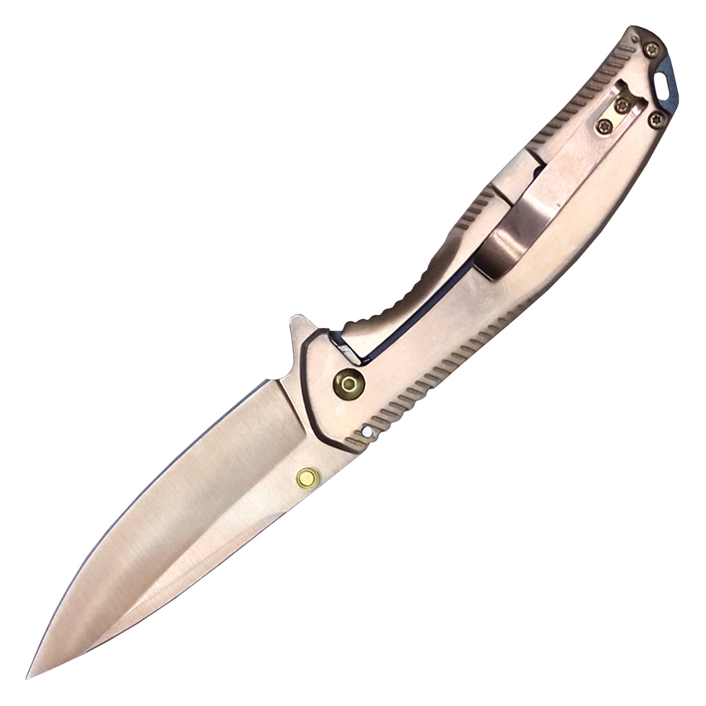 Wartech - 8" Copper Eagle | Spring Assisted Pocket Knife