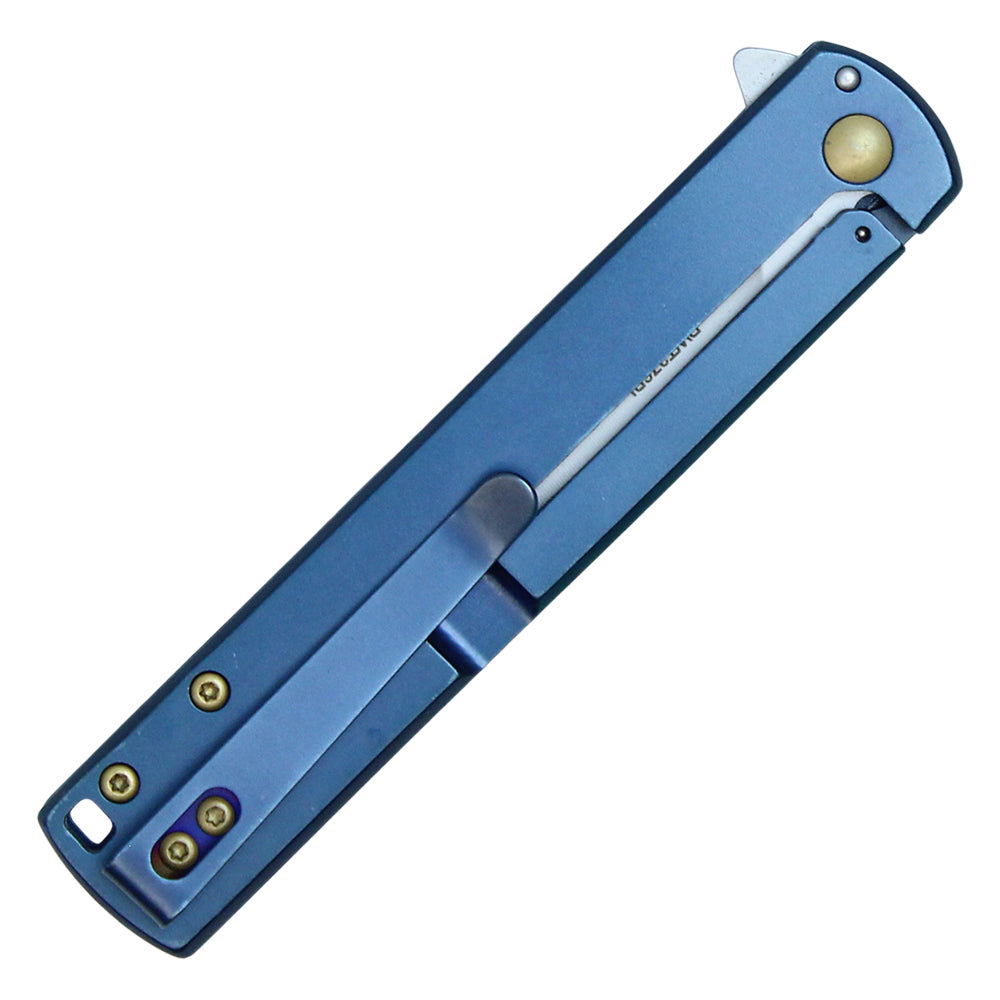 Wartech – 8" Blue | Spring Assisted Pocket Knife