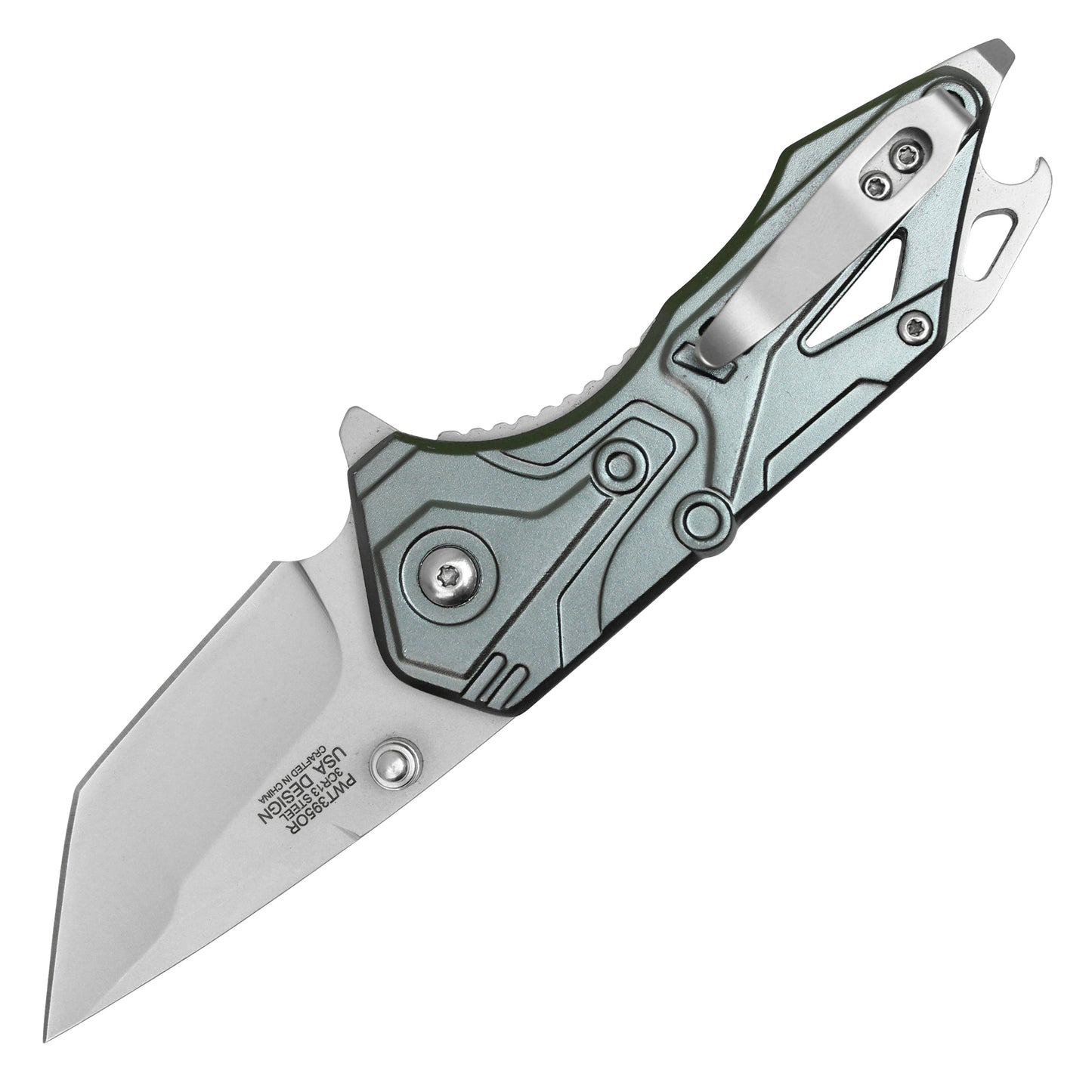 Wartech - 6.5" Orange Tech | Spring Assisted Pocket Knife