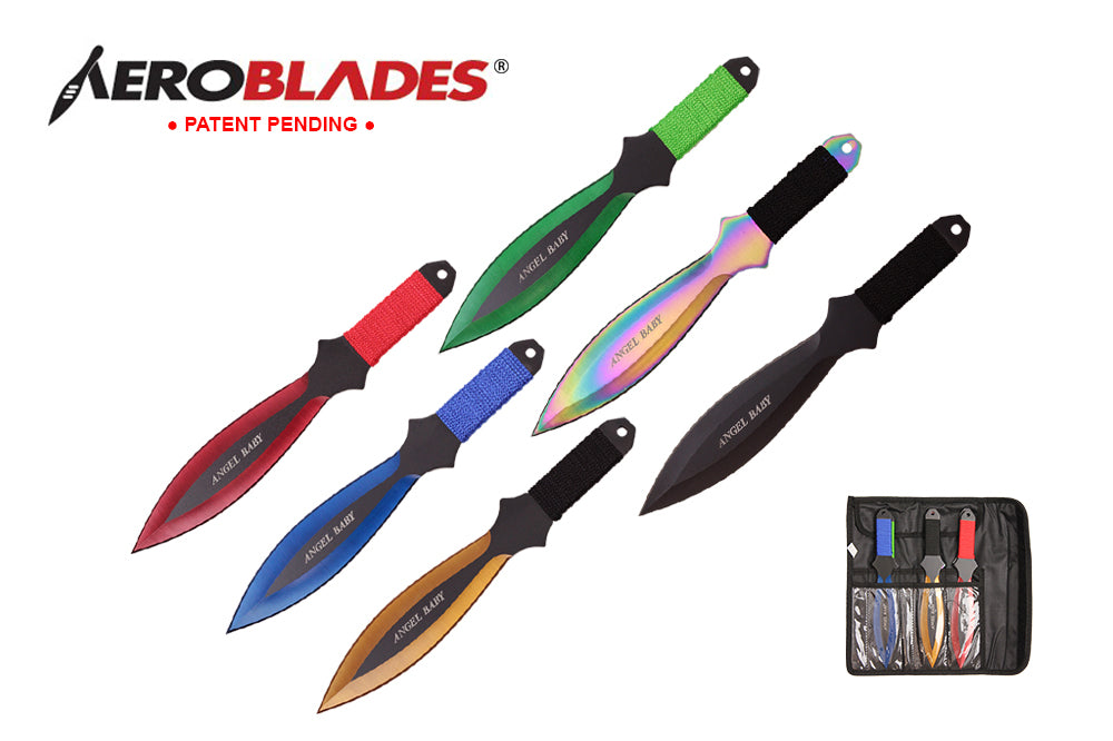 9-inch 6pc set astd color zombie thrower SAME AS A7377