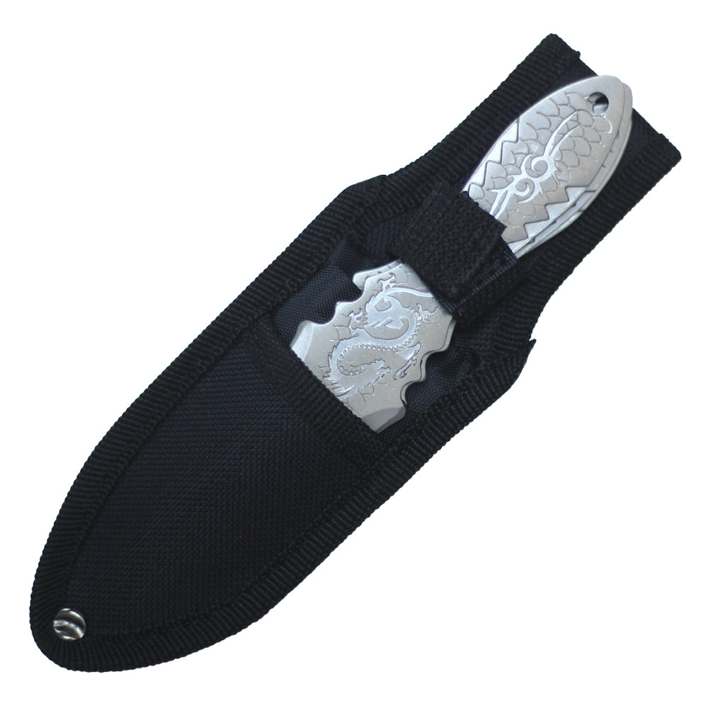 Aeroblades 3 Pcs Set Dragon Etched Throwing Knife