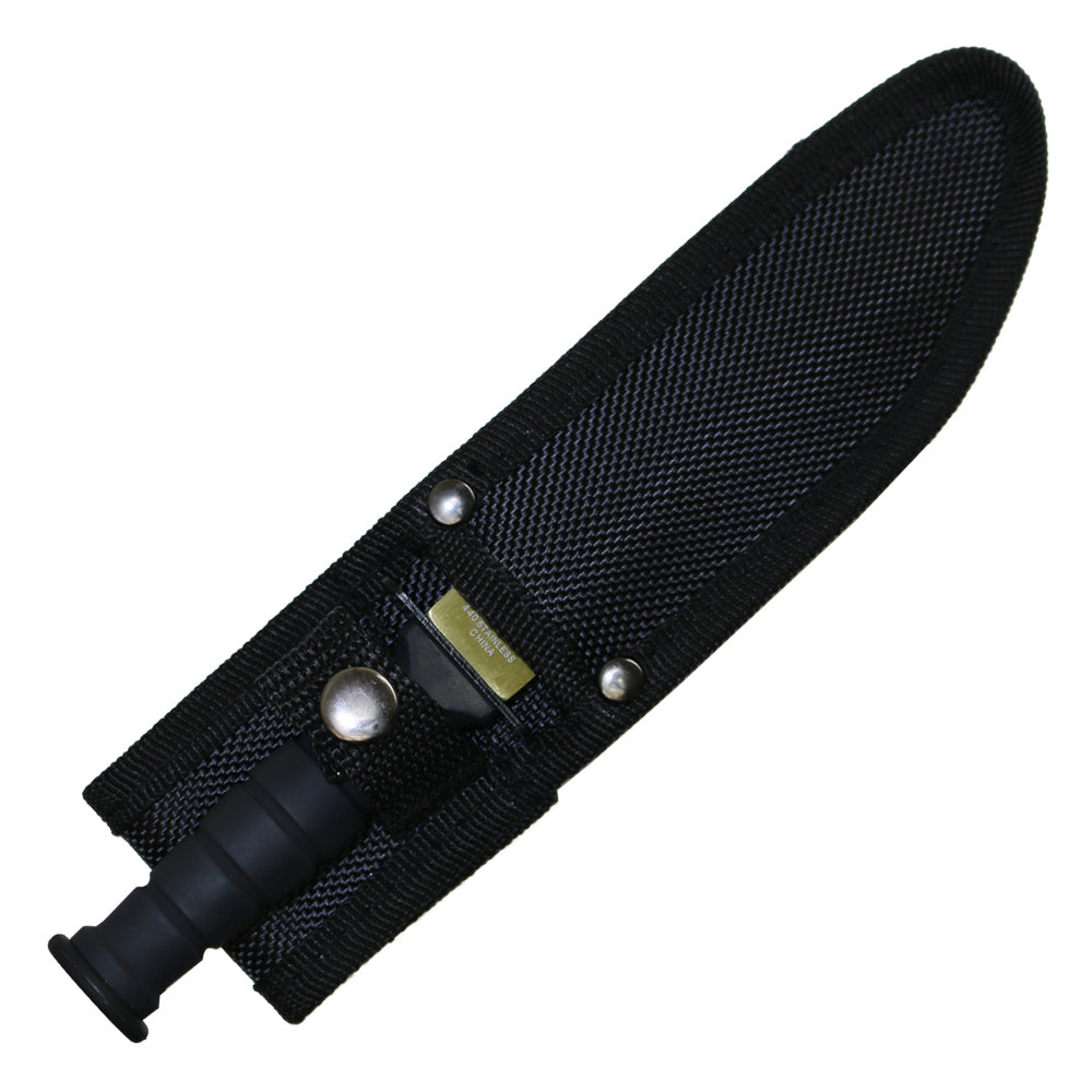 Wartech - 7.5" Gold ABS Handle | Fixed Blade Hunting Knife