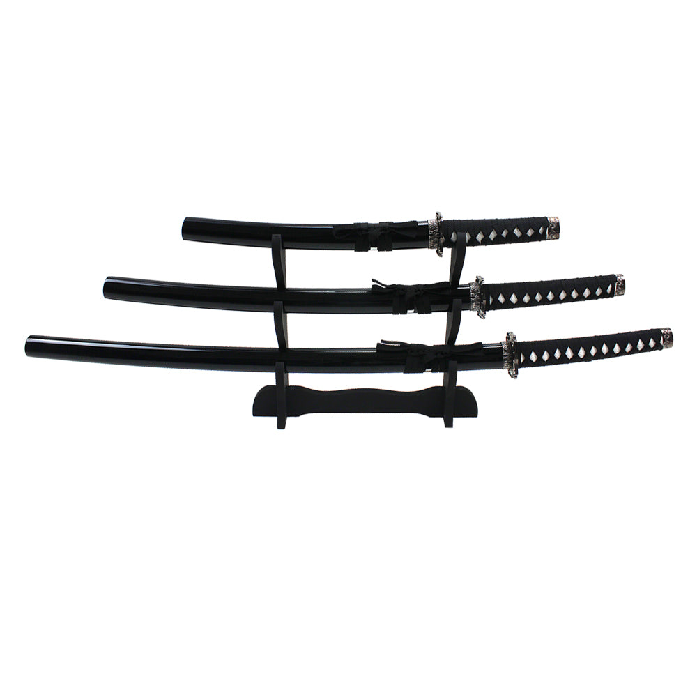 3PCS BLK SET W STAND