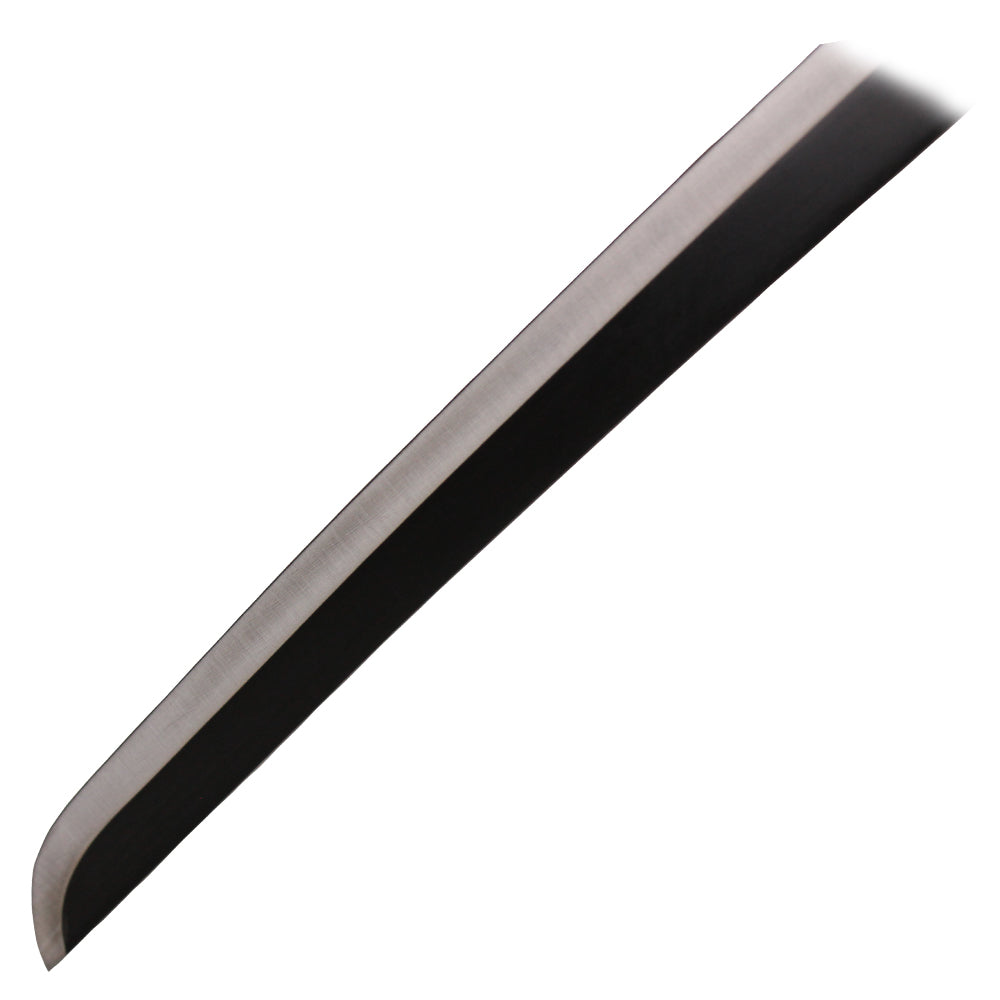 41" White Hero Sword w/ Oval Tsuba | Collectible Carbon Steel Katana