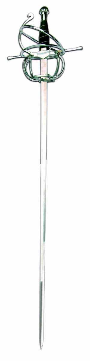 47 1/8" Rapier Sword w/ Black Scabbard