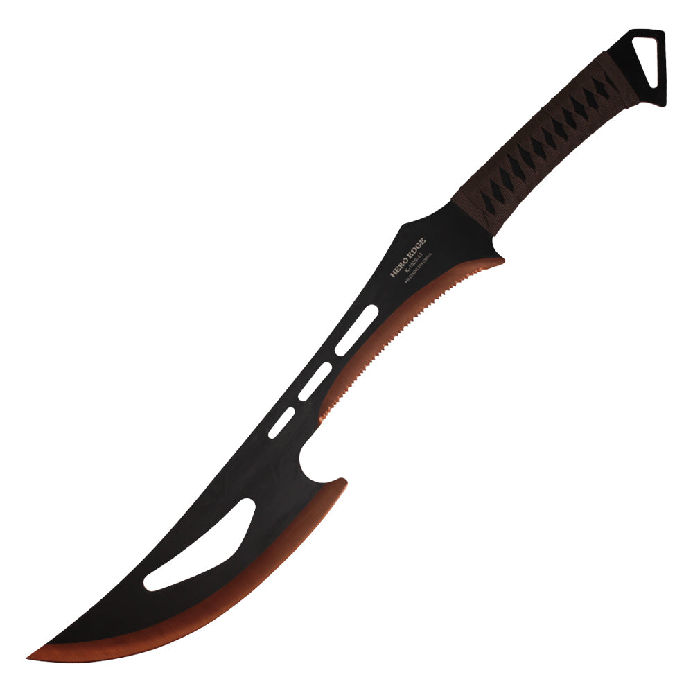 24-inch 440 Stainless 2 Tone Blade Sword w Sheath