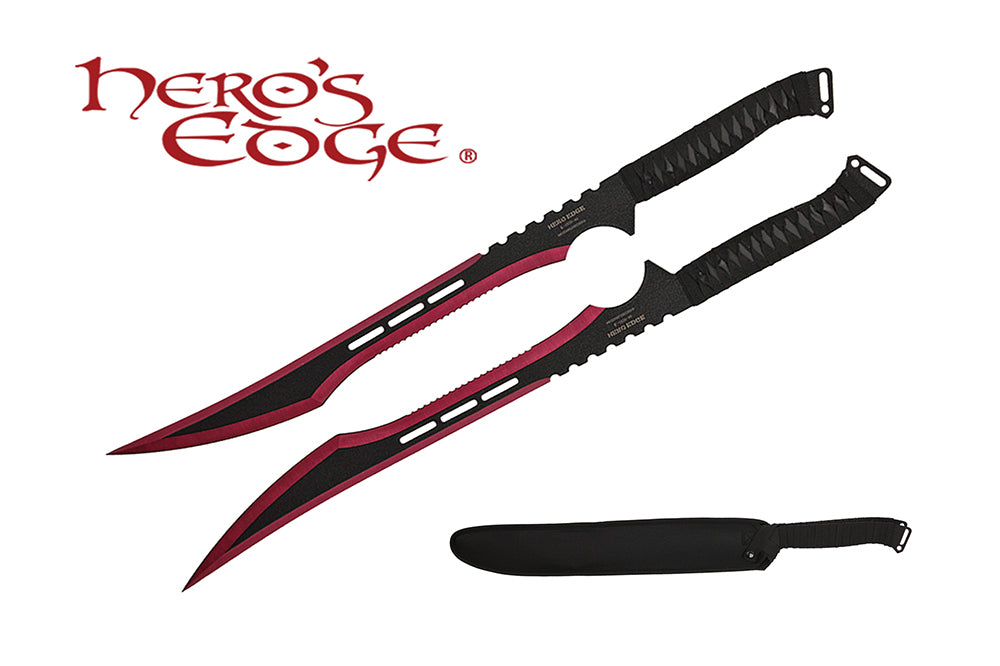 27-inch 440 Stainless 2 Tone Blade Sword w Sheath