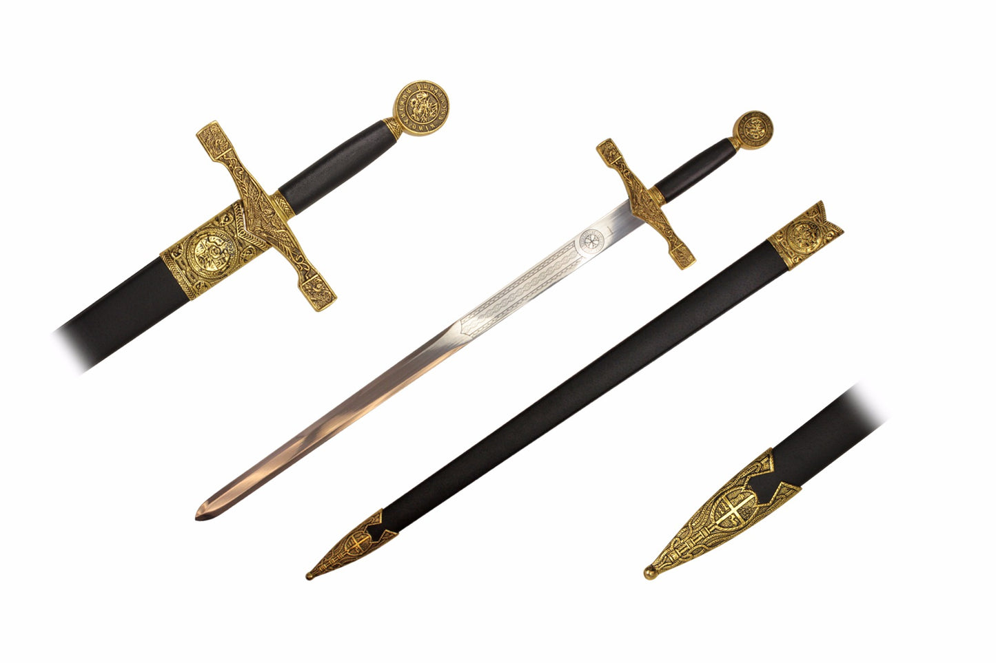 33.5-inch Excalibur Sowrd w Scabbard