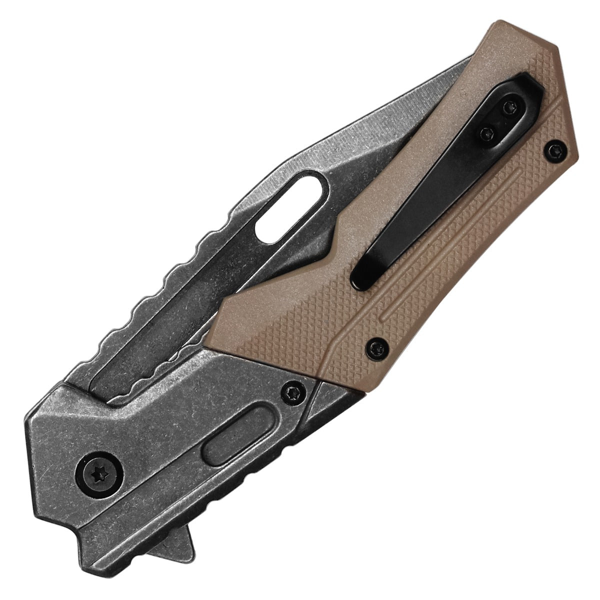 Milspec Tactical Desert Pocket Knife