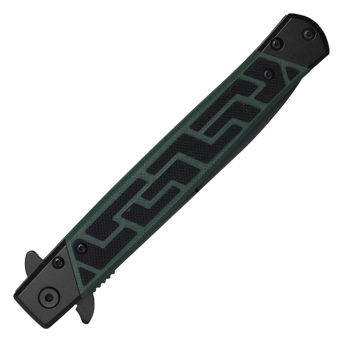 Wartech Black & Green Pocket Stiletto