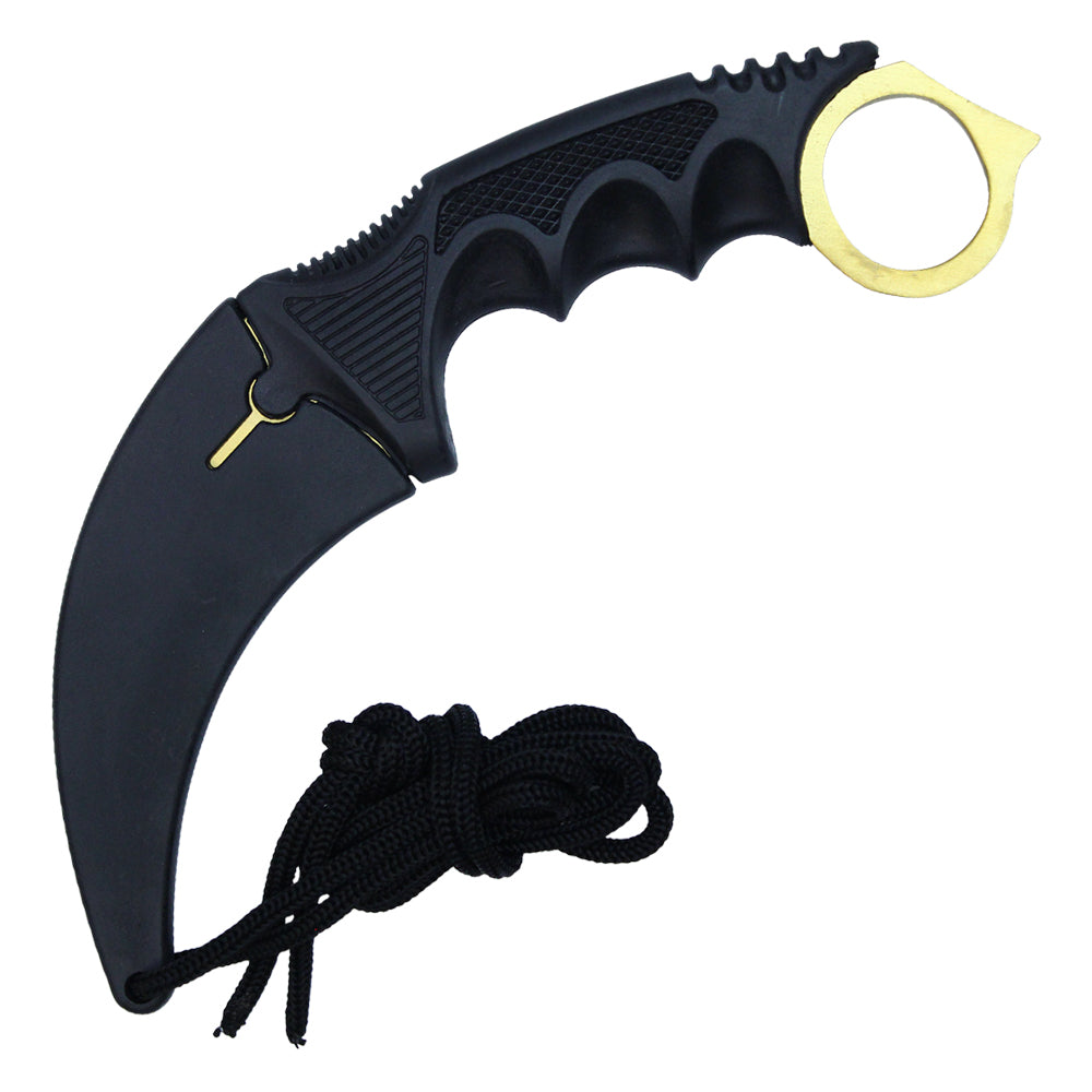 Wartech - 7.5" Gold | Full Tang Karambit Knife