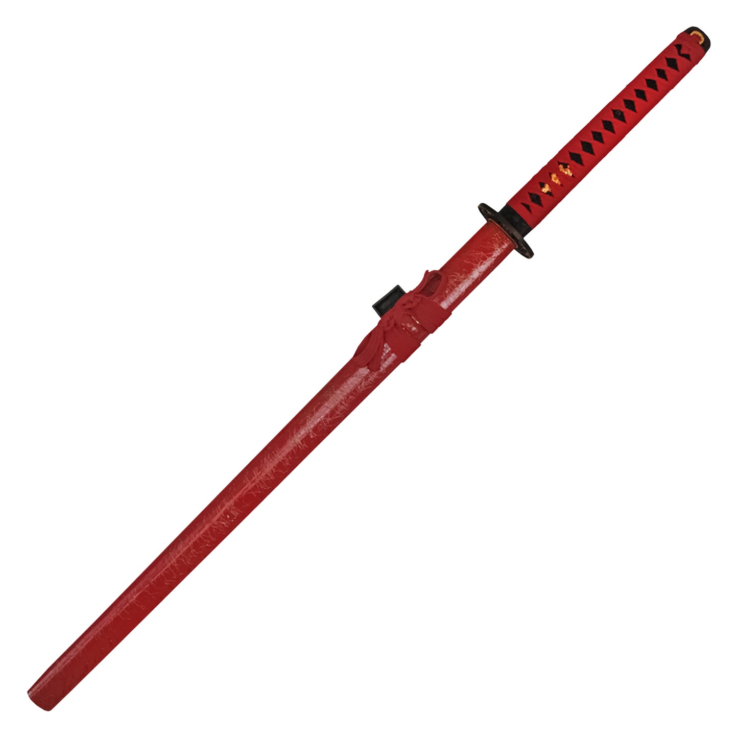 41" Red Carbon Steel | Collectible Katana Display Sword
