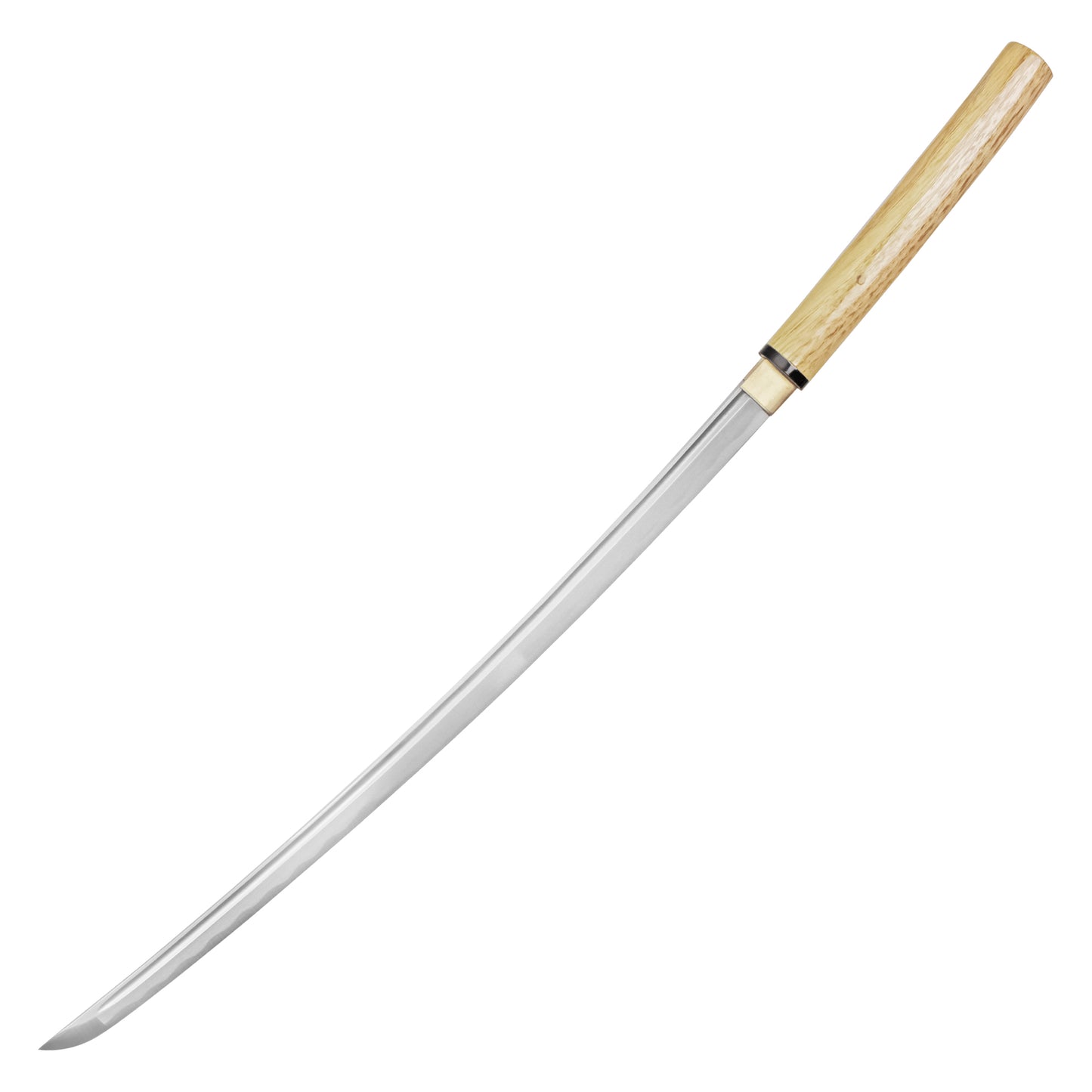 40" Natural Wood Shirasaya | Hand Forged Katana Display Sword