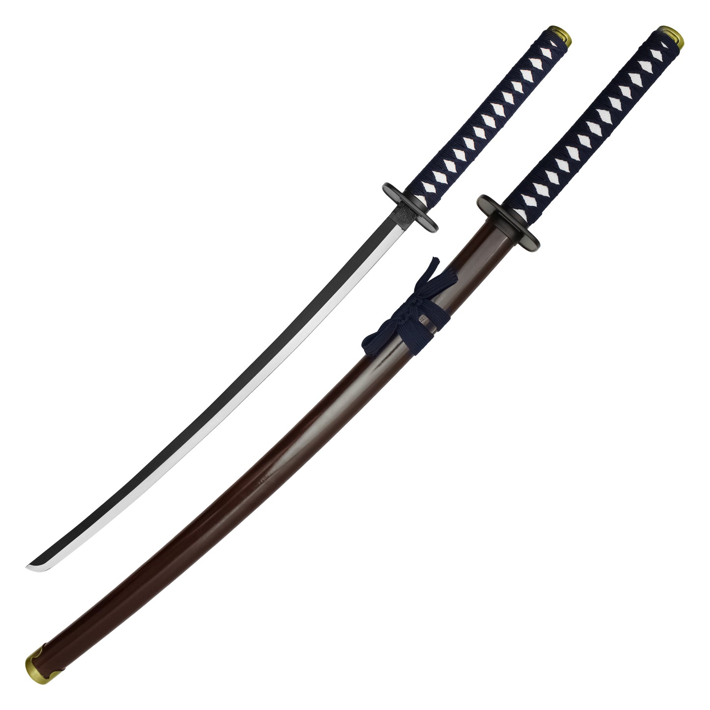 38" Blue & Brown Katana | Collectible Display Replica
