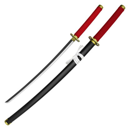 35.75" Red & Black Katana | Collectible Display Replica