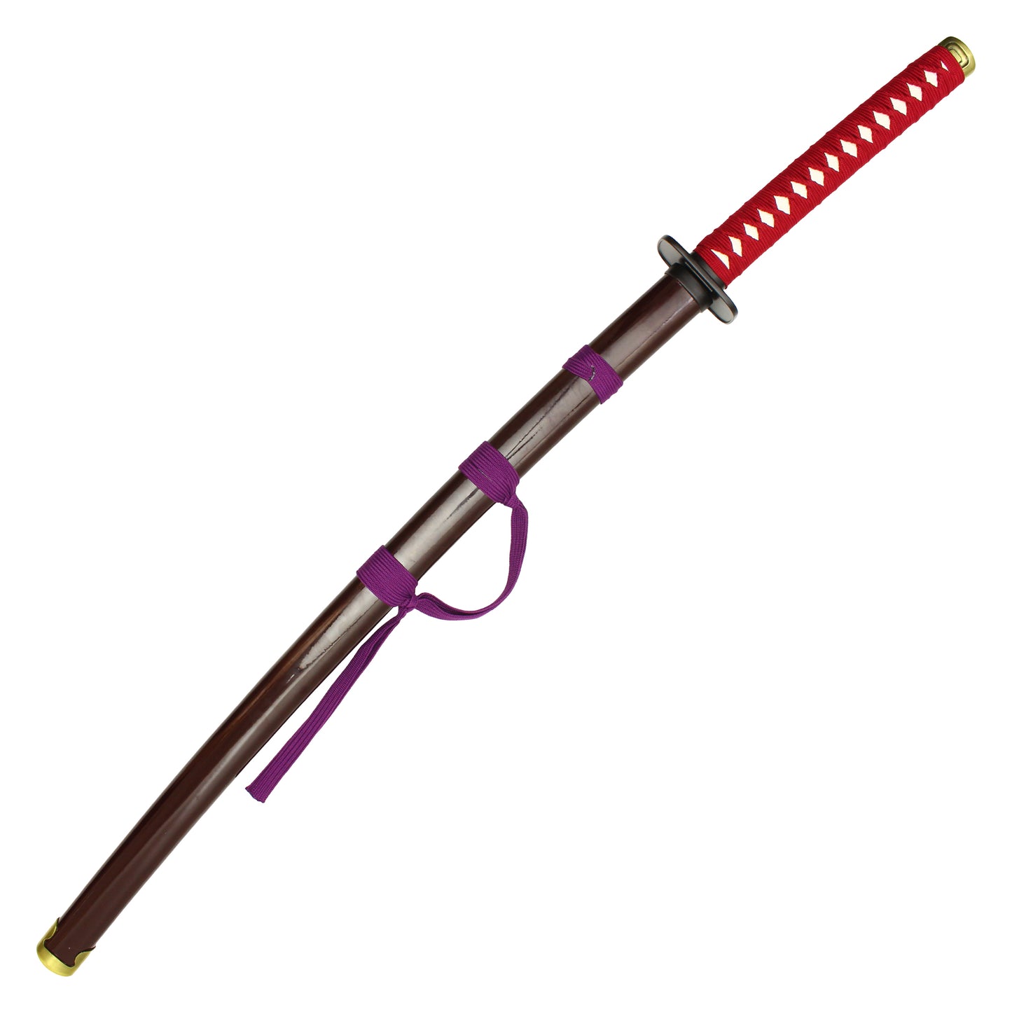 38" Red & Brown Katana | Collectible Display Replica