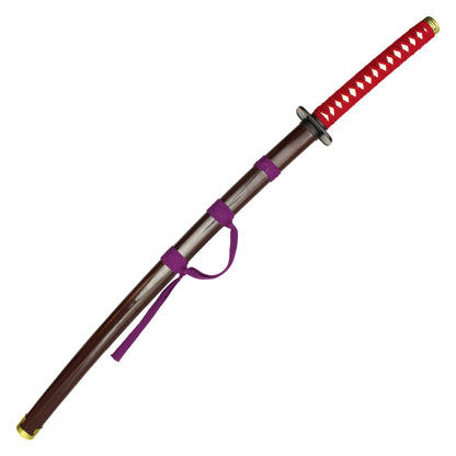 38" Red & Brown Katana | Collectible Display Replica