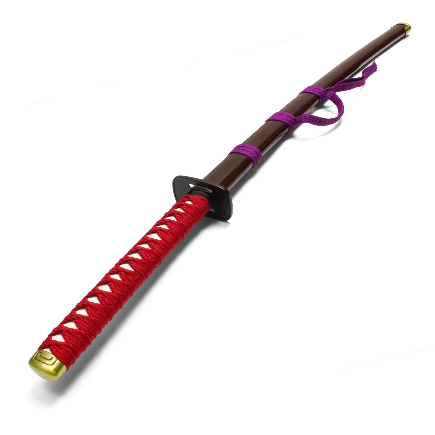 38" Red & Brown Katana | Collectible Display Replica
