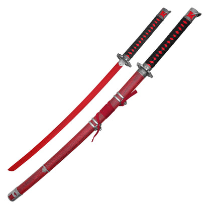 40" Red Blade Katana | Collectible Display Replica