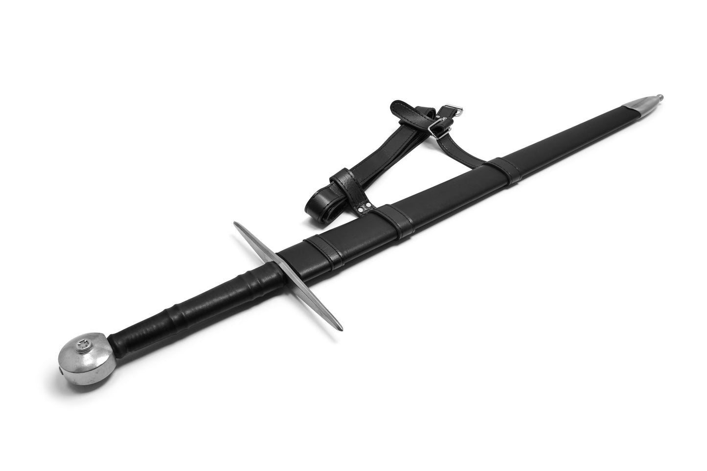 Historical - 40.75" Manganese Medieval Sword Replica | Collectible Display Manganese Steel Sword