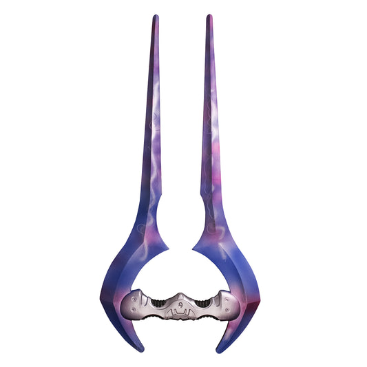 25" Dual-Blade Energy Sword Replica | Collectible Foam Display Sword