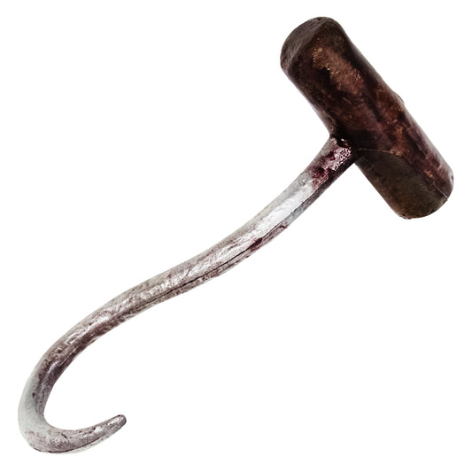 Heros Edge - 9.5" Bloody Meat Hook Replica | Collectible Foam Prop