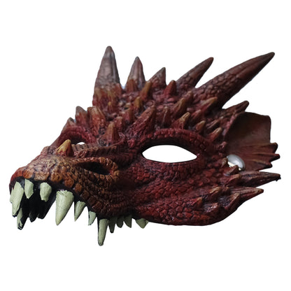 Fire Dragon Foam Mask | Collectible Foam Costume Mask