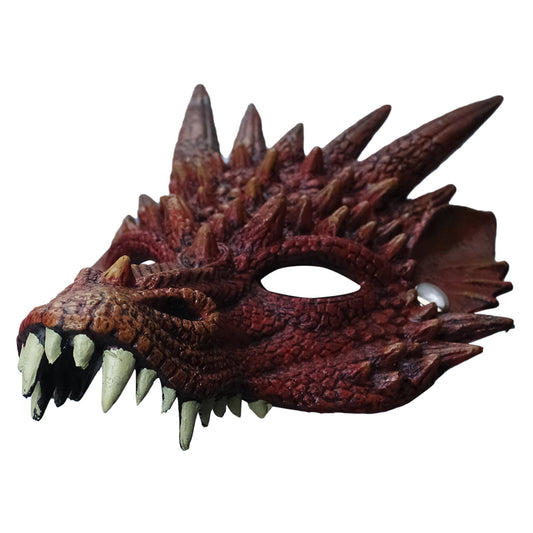 Fire Dragon Foam Mask | Collectible Foam Costume Mask