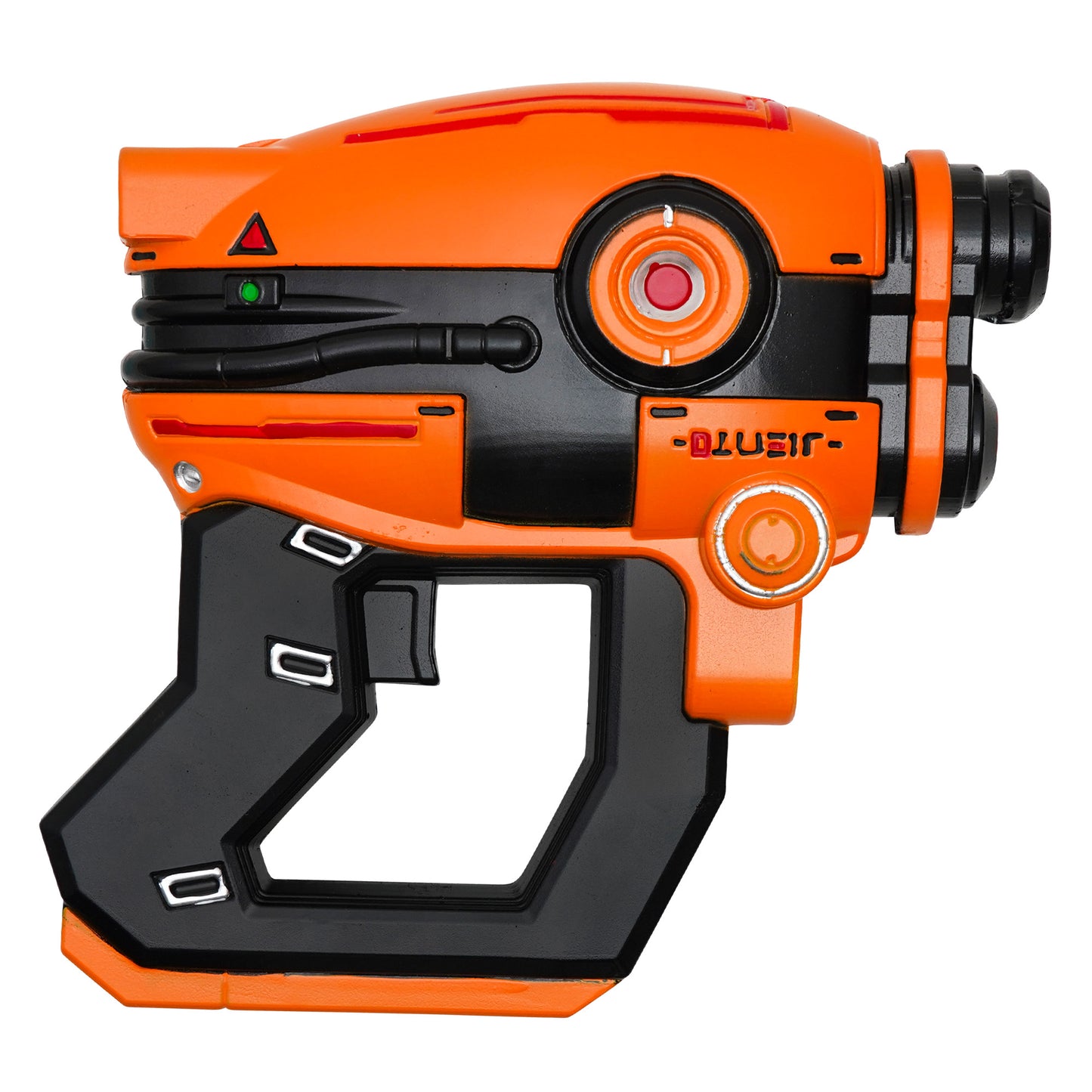 9.75" – Orange Sci-Fi Multi-Tool | Collectible Foam Replica Gun