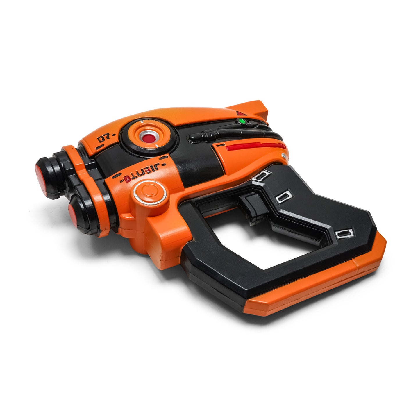 9.75" – Orange Sci-Fi Multi-Tool | Collectible Foam Replica Gun