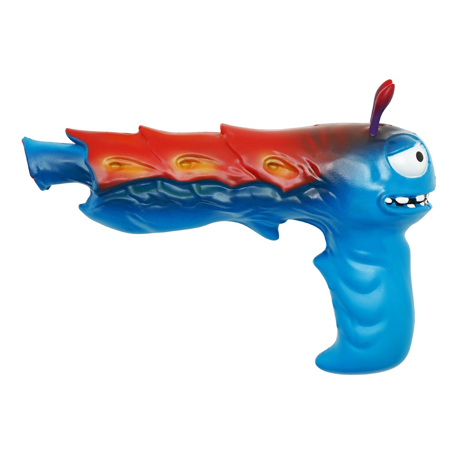 10" – Blue & Red Sci-Fi Pistol | Collectible Foam Replica Gun